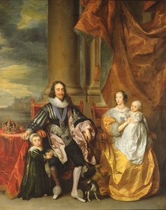 Károly király (1600-49) és családja